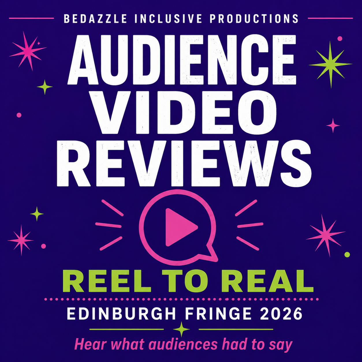 Reel to Real: what did our audiences think?